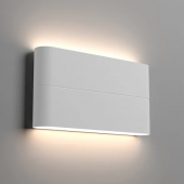 Светильник SP-Wall-170WH-Flat-12W Day White (IP54, Металл) настенный бра