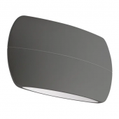 Светильник SP-WALL-VASE-S200x110-2x6W Day4000 (GR, 120 deg, 230V, IP54 Металл) настенный бра