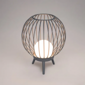 Светильник LGD-PEARL-TAB-7W Warm3000 (GR, 164 deg, 230V, IP65 Металл)
