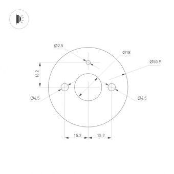 Светильник SP-VINCI-S900x55-10W Day4000 (BK, 110 deg, 230V, IP20 Металл)