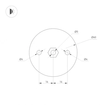 Светильник SP-PICASO-M-TURN-L700-12W Day4000 (GD, 100 deg, 230V, IP20 Металл)